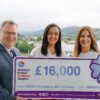 CRASH Services and JMK present £16,000 cheque to NI Hospice