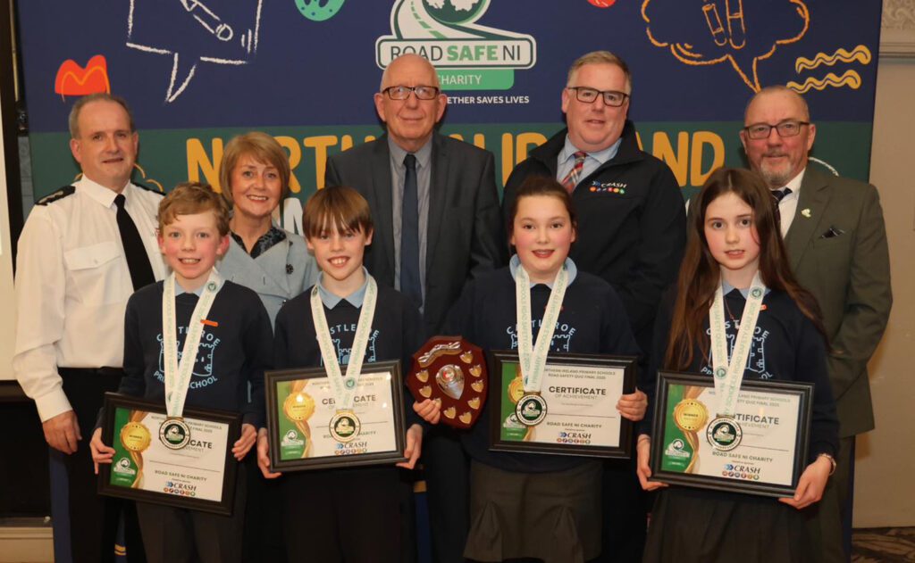 Road Safe NI Primary School Quiz Winners Photo